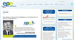 Desktop Screenshot of epe-asso.org